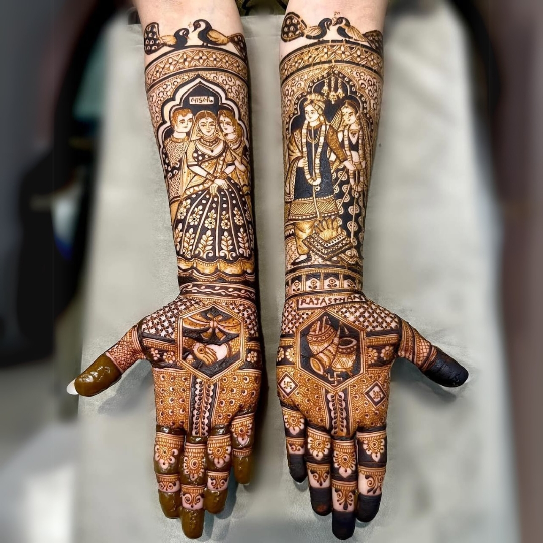 Bridal Mehandi by Mehandi Art by Prakash