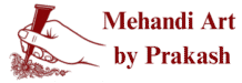 Mehandi Art by Prakash Logo